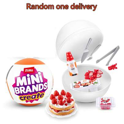 ZURU Mini Brands Master Chef Series 1 - Collect And Create 11 MasterChef Dishes, DIY Resin Play, Non-Edible Collectible(Random Style)