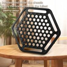 Juego de mesa 2 en 1 de ajedrez y Gobang de estilo strongman, ajedrez blanco y negro, juego interactivo para reuniones familiares, juguete de regalo para fiestas festivas