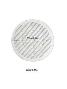 1pc/2pcs/3pcs Replacement Mop Pads Compatible With Shark S7000AMZ S7001 S6002EU T2 Steam Mop, Suitable For Kitchen, Dining Room, Bedroom, Hotel, Easy To Use - White Gray - View 5