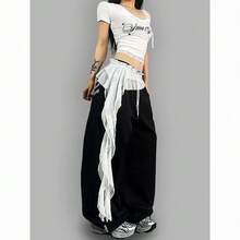 1 chiếc váy xếp nếp Flamenco nhảy Jazz bóng mới về, váy quấn eo nhiều lớp tua rua hiệu khiêu vũ đường phố, phụ kiện múa bụng khăn quàng hông tua rua kiểu Mỹ, váy ngắn gợi cảm cho biểu diễn trên sân khấu, thích hợp cho hộp đêm, vũ trường, lễ hội, tiệc tùng, váy dạ hội - Nhiều màu - Xem 6