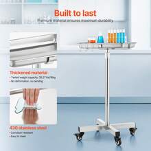 Multipurpose Carts & Push Cabinets - Silver - View 2