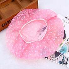 3pz Gorra de Baño Impermeabile gorros de ducha para mujer, Mujer Gorro de Baño de Microfibra para Mujeres y Niñas Gorra de Baño Impermeable Doble Capa(default) - Multicolor - Ver 3