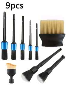 20件套汽车内饰除尘清洁刷套装，柔软超细纤维毛巾，可用于清洁仪表盘通风口、轮毂等，以及去除汽车污垢和腻子等，是汽车装饰、轿车、卡车、SUV和房车的理想选择。 - 彩色 - 查看 3