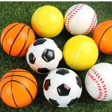 20 piezas Mini balones de fútbol de espuma para alivio de la ansiedad, bolas pequeñas a granel como favor de fiesta para juegos de homecoming, regalos de fiesta escolar, recompensas, perfectos para fiestas de cumpleaños de fútbol