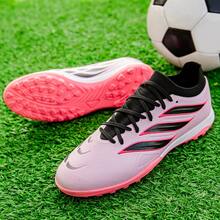 Zapatos de fútbol ligeros y antideslizantes, zapatos de fútbol, zapatos de entrenamiento - Rosa - Ver 6