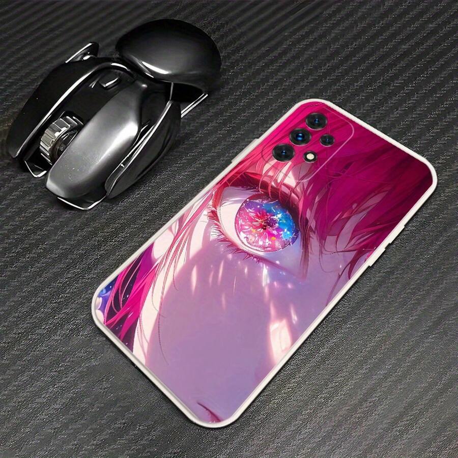 Funda protectora de teléfono de anime para Samsung Galaxy A03/A03S/A04E/A04S/A12/A13/A14/A22/A23/A24/A25/A32/A33/A34/A35/A52/A52S/A53/A54/A55 5G, impresión de cómics encantadora y genial [Gc705] - Mezcla de colores - Ver 1