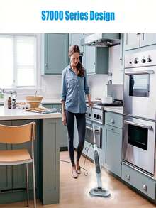 1pc/2pcs/3pcs Replacement Mop Pads Compatible With Shark S7000AMZ S7001 S6002EU T2 Steam Mop, Suitable For Kitchen, Dining Room, Bedroom, Hotel, Easy To Use - White Gray - View 3