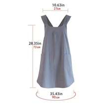 1pc Practical Cross-Back Apron With Large Pockets, Lightweight & Comfortable Interesting Kitchen Apron, Unisex, Suitable For Camping, Home Kitchen, Restaurant, Cafe, Cooking, Gardening, Housekeeping, Etc.