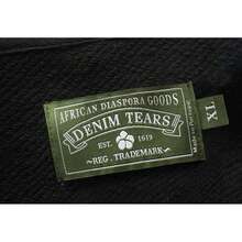 Denim Tears Sweatpants 'The Cotton Wreath'New Item Autumn Winter Hoodie Loose Drop Shoulder Hooded Hot Item Women Sweatshirt Set Men's Autumn Winter Hoodie Loose Drop Shoulder Hooded Women/Men Sweatshirt , With Modern Men Breathable Technology, Loose Urban Functional Wear, High-End Cotton For Urban Street Style, Loose Silhouette Gender-Neutral Design, Mixed-Color Cotton For Low-Profile, Preferred Choice For Cafes And Hiking.Hoodie Set - Đen và trắng - Xem 7