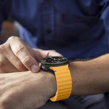 Smart Watch Strap - A- Yellow - View 7