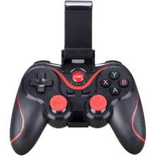 X3 Wireless Bluetooth Game Controller With Stand, Black Ergonomic Gaming Handle, Dual-Vibration Precision Joysticks, Rechargeable Multi-Platform Gamepad For Phone/PC/Tablet - màu đen - Xem 3