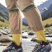 1 Pair Outdoor Mosquito-Proof Leg Sleeves - Mesh Breathable Leg Guards, Fishing Camping Anti-Bite Foot Covers, Foldable Lightweight Protective Leg Gaiters - 1 Pair - View 2