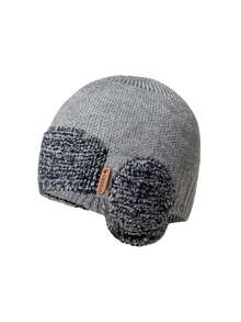 1pc's New Autumn And Winter Cycling Caps, Men's Outdoor Skiing Ear-Protecting Woolen Caps, Women's Thickened Warm Knitted Lei Feng Hats, And Cold Caps - Multicolor - View 9