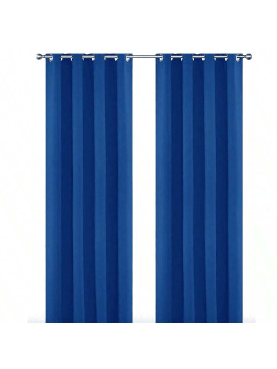 Cortinas de tela GB de color Azul Real de alta durabilidad de 140cm*225cm