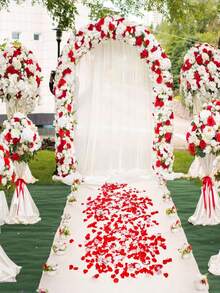 1000-5000Pcs Valentine's Day Paper Confetti Red Heart Tissue Party Decor For Balloon Filling, Wedding Hand-Held Throwing Confetti - Multicolor - View 10
