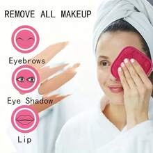 Paño desmaquillante, toalla facial reutilizable de 6 pulgadas x 6 pulgadas, toalla facial de microfibra, apta para el lavado diario, set de 10 piezas, regalo del Día de la Madre, regalo de Año Nuevo, regalo de Navidad