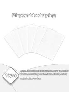 1 Pack Disposable Pink/Blue Manicure Desk Mat, 3-Ply Waterproof Foldable Cleaning Pad, Tablecloth, Nail Salon Paper Towels, Multi-Purpose Beauty, Tattoo, Dental Cleaning Cloth, Waterproof Tablecloth, Nail Art Tools - Multicolor - View 31