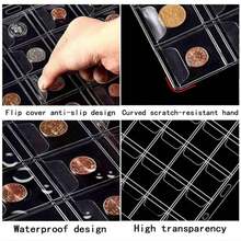 10 Pcs High-Transparency Coin Loose-Leaf Sheets With 30 Compartments. These Are Available Inner Pages Suitable For Banknote And Coin Loose-Leaf Albums. They Are Single-Sided High-Transparency Coin Album Pages.