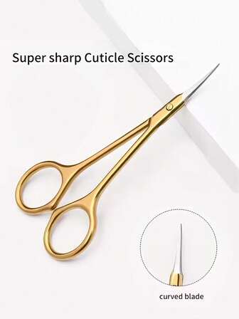 Cortaúñas profesional de acero inoxidable, removedor de cutículas, recortador de cejas, pestañas y vello , herramientas para el cuidado de las uñas, cortador de callosidades