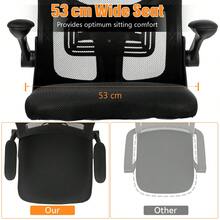 OYAJIA Home Office Chairs - màu đen - Xem 6