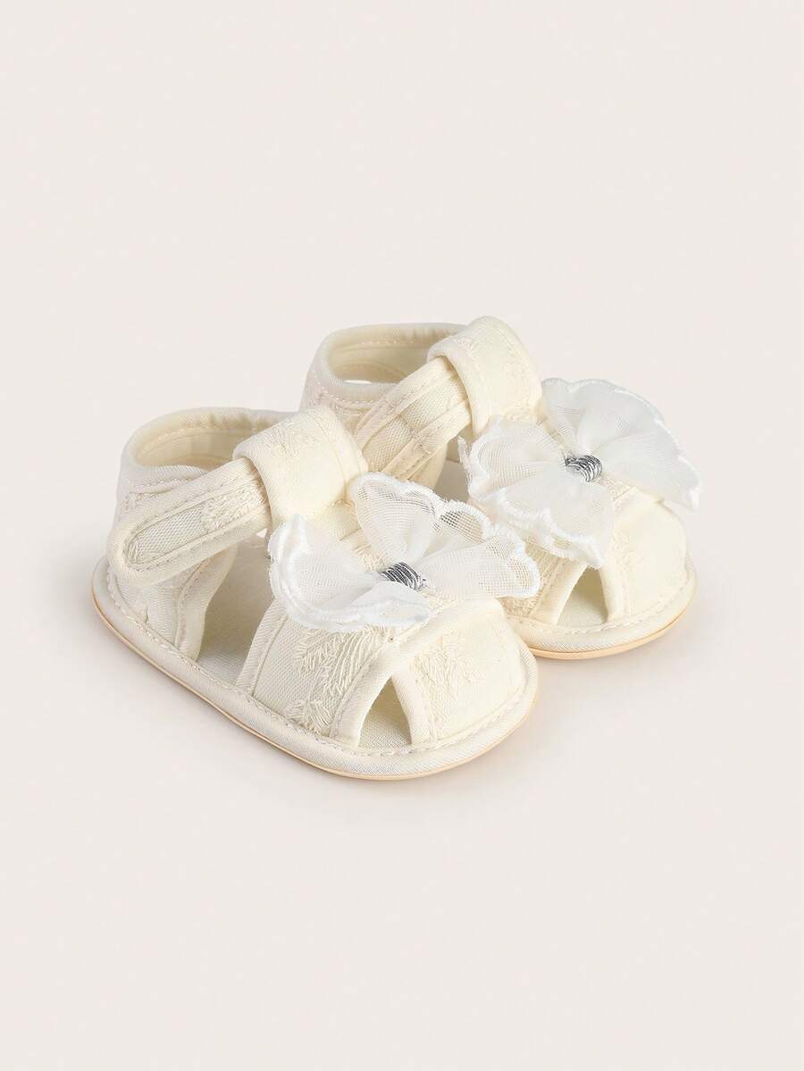 Summer Infant Girl's Sandals 6-9-12 Months Infant Shoes Princess Footwear Soft Sole Learning Shoes