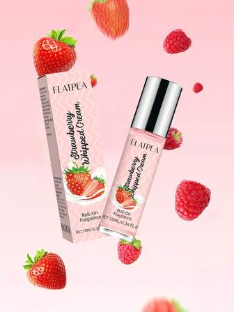 1 st 10 ml flamlös doftdiffusor, fruktig, gourmand-jordgubbsdoft, långvarig doft, lämplig för dagligt bruk och en perfekt present.