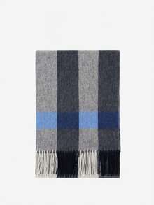 Gray-blue Plaid
