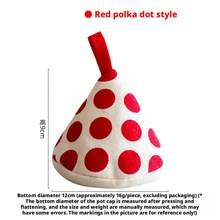 Japanese Style Heat Resistant Gloves, Microwave Oven & Kitchen Pot Handle Covers, Thickened Insulated Pot Holders