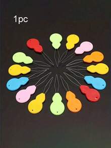 Dụng cụ xỏ chỉ bằng nhựa nhiều màu, thích hợp cho may vá, đan len, chắp vá, thủ công mỹ nghệ DIY, phù hợp với máy may. - Nhiều màu - Xem 12