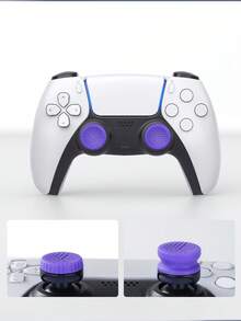 Silicone Thumb Grip Stick Cover Caps For X1-Box/PlayStation4/5 Controller, High-Performance Thumbstick Caps, Game Controller Accessories, Joystick Caps, Joystick Protective Sleeve Anti-Slip Caps, FPS Button Caps, Controller Thumbstick Grips, Slip-Resistant And Scratch-Resistant, Multiple Styles And Colors, Ideal Gift For Gamers, Compatible With PlayStation 4/5 Dualsense Controller, Gaming Handheld Button Caps Accessories - Multicolor - View 21