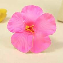 5pcs/1pc Women's Hair Clips In Pink, Yellow, White, Orange, And Blue Tie-Dye Faux Flowers – Fashionable, Versatile, High-End, Elegant, Simple, Minimalist Solid Color Side Clips. Suitable For Daily Wear, Casual Outings, Parties, Commuting, Vacations, Hair Tying, Ponytails, Updos, Washing Face, Bathing, Makeup, And Coordinating With Outfits As Accessories And Hair Ornaments., Claw Clips, Hair Slide, Hair Barrettes, Valentines Accessories, Head Accessories - Multicolor - View 6