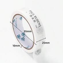 2pcs/4pcs Paul Rubens Masking Tape, 2.5cm Wide, White Color, No Trace, Non-Sticky Adhesive, Suitable For Oil Painting, Watercolor, Acrylic Painting - one-size - View 2