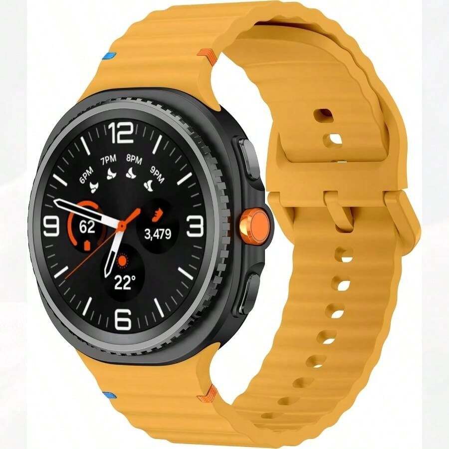 Smart Watch Strap - A- Yellow - View 1