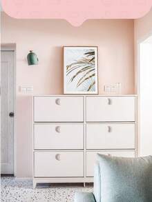 1个创意星星、云朵、月亮卡通陶瓷橱柜旋钮/拉手，适用于儿童房衣柜、抽屉