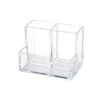 Sanrio 3-Compartment Acrylic Pen Holder Desk Organizer, Multi-Functional Office Supplies Storage Box, Elegant Luxury Desk Tidy - Multicolor - View 6