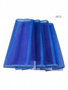 四件套透气马蝇靴，细网设计，防虫透气，宽松舒适，色彩鲜艳，保护马腿，多场景适用，保障马腿安全。