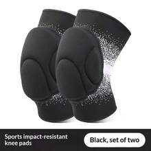 1pc Volleyball Knee Pad, Thick Padded Knee Support For Training, Dancing, Fitness, Joint Protection, Soft & Elastic, Breathable, Suitable For Basketball, Football, Wrestling, Dance, Yoga, Adults - Multicolor - View 9