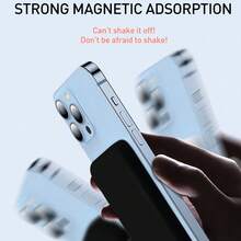 GAWFOLK Pin dự phòng sạc không dây từ tính 5000mAh, tương thích với dòng 16/15/14/13 - Sạc nhanh 22.5W, cổng Type-C, sạc di động | Sạc không dây | Trạm sạc thiết yếu cho du lịch, sạc mọi lúc mọi nơi, tương thích với điện thoại Android, nguồn điện dự phòng khẩn cấp mini ngoài trời, sạc điện thoại di động, thích hợp cho du lịch/cắm trại ngoài trời mùa đông và nguồn điện dự phòng khẩn cấp, quà tặng sinh nhật cho gia đình và bạn bè, quà tặng cắm trại ngoài trời. - Màu đen cổ điển được nâng cấp với sạc nhanh 5000mAh - Xem 8