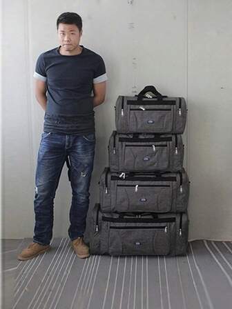 Women Men Travel Duffel Bag Carry On Luggage Bag Men Tote Large Capacity Weekender Gym Sport Holdall Overnight Bag Travel Bag Duffle Bag Durable Travel Organizer Cruise Essentials Vacation Essentials For Men Women