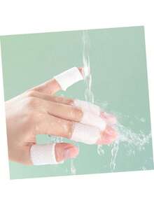 2pcs 4m Toe Friction Bandage, Stretchable Khaki Non-Woven Self-Adhesive Anti-Friction Tape Suitable For Toes, Fingers, High Heels, Leather Shoes For Men And Women - Multicolor - View 6