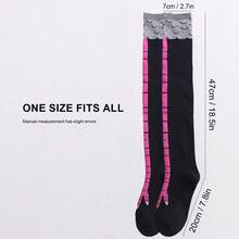 Men's Mid-Calf Mixed Color Socks With Rooster Claw Or Duck Claw Print Pattern, Suitable For Wearing At Gym, Home Or Parties - Multicolor - View 17