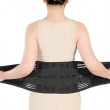 Đai hỗ trợ eo thoáng khí, được làm từ vải dệt kim co giãn thoáng khí, thiết kế dạng lưới giúp nén 360°, phù hợp cho cả nam và nữ. - màu đen - Xem 5