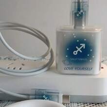 3-In-1 Transparent Zodiac Protective Case, Bite Protector & Cable Compatible With Apple 18W/20W Charger, TPU Soft Shell, Anti-Breakage - Multicolor - View 13