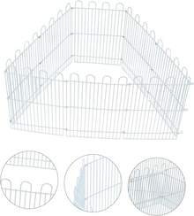 Housoutil Valla para Animales Pequeños Corral para Hámster Corral para Mascotas para Conejillos De Indias Conejos y Pequeños Roedores Interiores - 1 - Ver 8