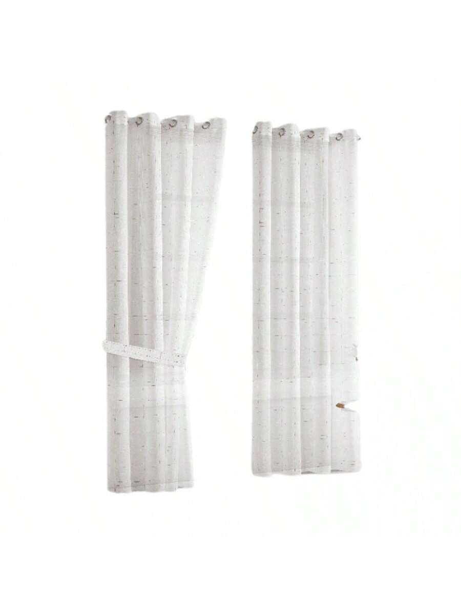 Cortinas color blanco de alta durabilidad de 140cm*225cm