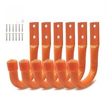 2个自行车铁钩，需要用螺丝固定，适合安装在棚屋等户外场所。