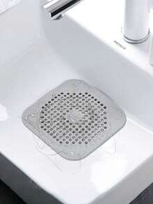 1/2 cái lưới lọc bồn rửa, dụng cụ thoát nước nhà tắm, bộ lọc bồn rửa, đồ dùng nhà bếp, phụ kiện phòng tắm, nắp đậy cống bắt tóc có giác hút, ngăn ngừa tắc nghẽn và mùi hôi, thích hợp cho phòng tắm, bồn tắm và bồn rửa nhà bếp, dụng cụ phòng tắm - Nhiều màu - Xem 11
