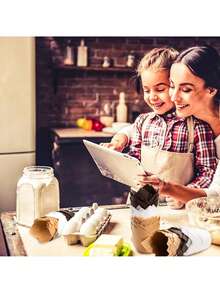 60pcsTulip Paper Cupcake Non-Stick Baking Tray For Cupcake Liners. Suitable For Baking Paper Cups, Parties, Christmas, Cakes, Muffins. Used For Holding Candies, Desserts And Fruits.