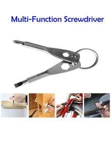 Outdoor Multi-Function Tool, Outdoor EDC Flathead & Screwdriver, Hex Wrench Tool Set, Portable Mini, Valentine's Day Gift - Multicolor - View 5