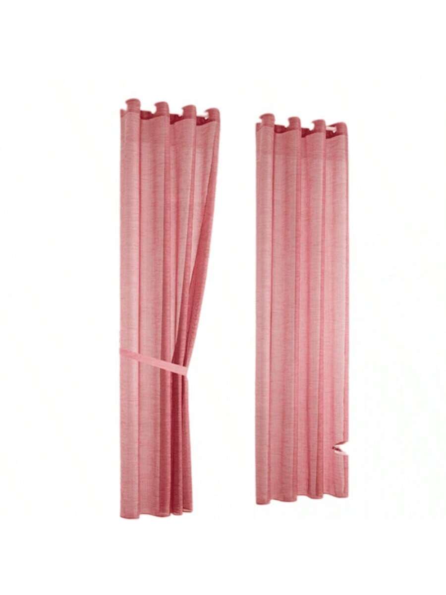 Cortinas color Rojo de alta durabilidad de 140cm*225cm